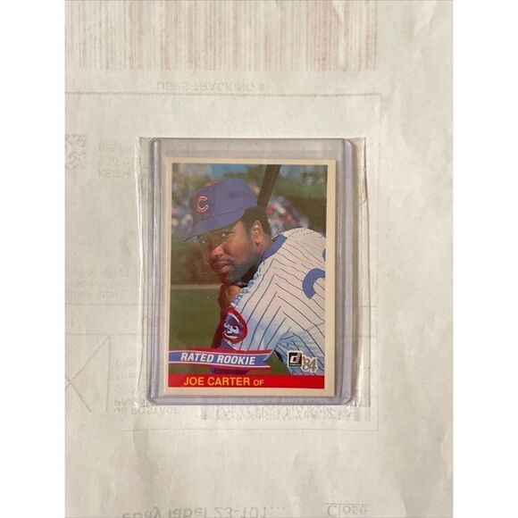 Joe Carter 1983 donruss rookie card #41 mint condition - Picture 1 of 4